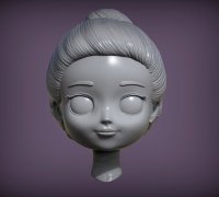 3D file Creepy Doll Head 👾・3D printable model to download・Cults