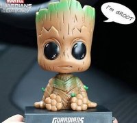 STL file baby groot xbox/ps controller holder 👶・3D printable