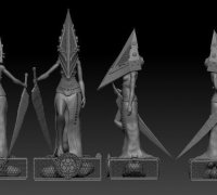 STL file Pyramid Head Sword/Great Knife 🔪・3D printing design to