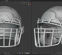 STL file level 3 helmet・3D printable model to download・Cults