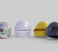 Free STL file PUBG Level 3 helmet 🎚️・Object to download and to 3D  print・Cults