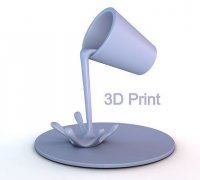 Free STL file Miniatures Painting Water Cup 🖼️・3D printable object to  download・Cults