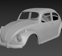 Volkswagen Käfer   Nadel in 3D 