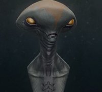 STL file BEN 10 - Alien X 👽・3D print model to download・Cults