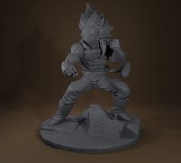 GOKU SUPER SAIYAJIN 4 - SS4 - BIONIC3D free 3D model 3D printable