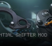 3D file G25/G27/G29 H pattern shifter and sequential mod 🖥️・3D