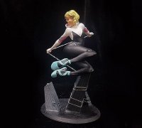 Gwen 1/6 Beauty Girl Figure 3D Print Model Unpainted Unassembled GK H34cm/13inch 