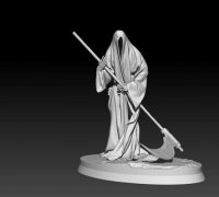 Grim Reaper free 3d model - download stl file