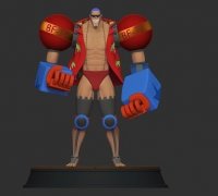 3D file Franky Shogun, General Franky or Iron Pirate fanart 🏴‍☠️・3D  printing design to download・Cults