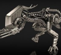 Robot Dino 3d on Behance