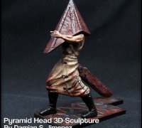 Pyramid Head Helmet - 3D Model by gsommer