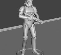 3D Printable Alliance Trooper 1 (Pre Supported) - Icarus Games by Icarus  Games