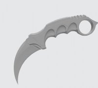 Shark knife 3D Model 3D model