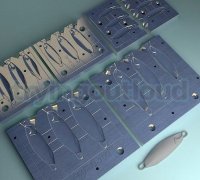 fishing lead weights mold 3D Models to Print - yeggi
