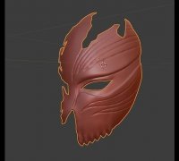 STL file Ichigo VASTO LORDE Hollow Mask 💬・3D printable design to