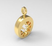 fashion pendant by Chaumet Bee My Love STL format 3D model 3D printable