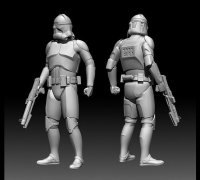 Star Wars Black Series Elite trooper Flamethrower 3d Print 
