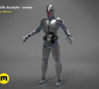 acolyte armor pepakura files