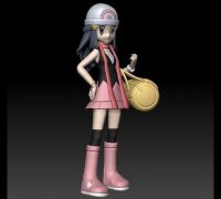 STL file May/Aura Pokemon trainer Scale World Classic 🐉・Model to download  and 3D print・Cults