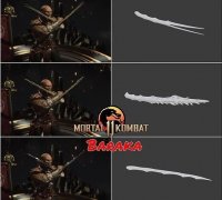 Mortal Kombat - Baraka by Beneto, 3D