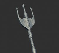 OBJ file AQUAMAN ATLANTIS GOLDEN TRIDENT 🔱・3D printable design to  download・Cults