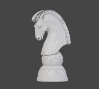 Imprimir STL Xadrez Pony Modelo 3D - 75095