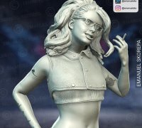Lady Devil May Cry 3 - STL 3D print files