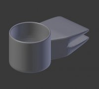 🚗🥤 Self-Levelling Cup Holder for car mount. by sh, Download free STL  model