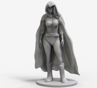 Raven - 3D printable model (DC teen titans)