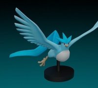 STL file Articuno Galar SLA 🐉・Model to download and 3D print・Cults