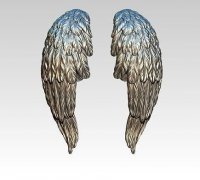 Free STL file Angel wings 👼・3D printer model to download・Cults