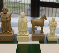 3D file Chess Pieces Star Fox 64 ♟️・3D printer design to download・Cults