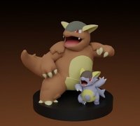 Pokemon Mega Kangaskhan 3D model 3D printable
