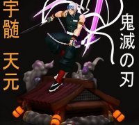 STL file Tengen Uzui cosplay sword Demon Slayer Kimetsu no Yaiba 🗡️・3D  printing template to download・Cults