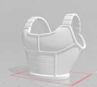 3D print Future Trunks ( Saiyan Armor) 3D Model • made with raise3d &  ender3・Cults