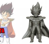 STL file Dragon Ball GT Baby 🐉・Model to download and 3D print・Cults