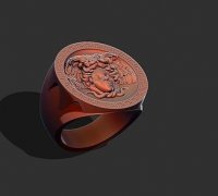 louis vuitton ring 3D model 3D printable