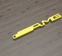 Logo - amg 3D model 3D printable