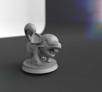 STL file Pokemon Rattata and Raticate - Alolan form included 3D print model  🐉・Model to download and 3D print・Cults