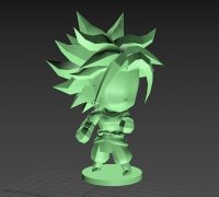 3D file Tablos - Goku SsJ 5 タブロス 👾・3D printing design to download・Cults
