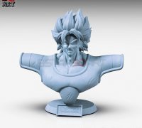 3D file Broly vs Goku 🦸・3D printer model to download・Cults
