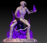 3D file IORI YAGAMI KOF THE KING OF FIGHTERS TOYART 🤴・3D