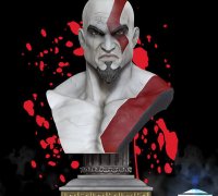 god of war kratos 3D Models to Print - yeggi