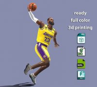 STL file JERSEY -- lakers -- LEBRON JAMES・Template to download and 3D print ・Cults