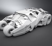 Puzzle 3D Batman Batmobile Tumbler