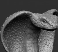 snake 3D model 3D printable