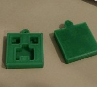 STL file Walking Minecraft Creeper 🚶・Model to download and 3D print・Cults