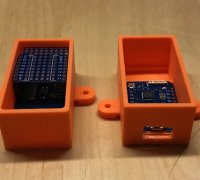 WEMOS D1 mini Project Box / Case - 3D model by staffert on Thangs