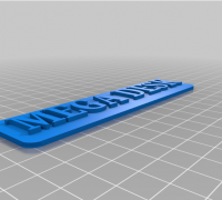 Desk Name Plate Project - NWA3D