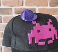 Free 3D file Snap Back Hat Extension 🔙・3D printing idea to